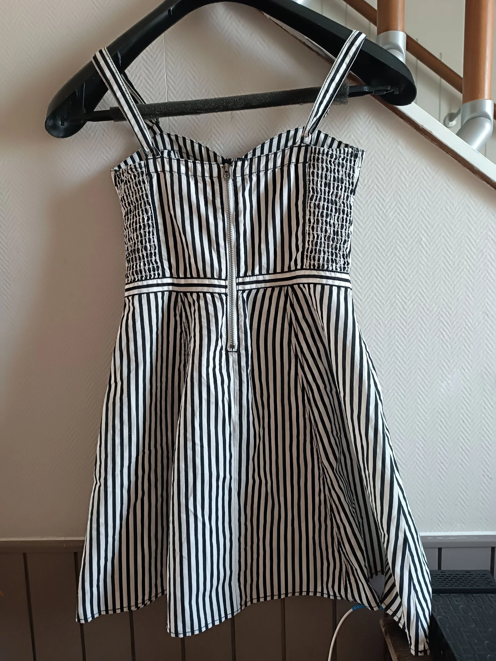 Striped skater dress - Size XS – photo 4